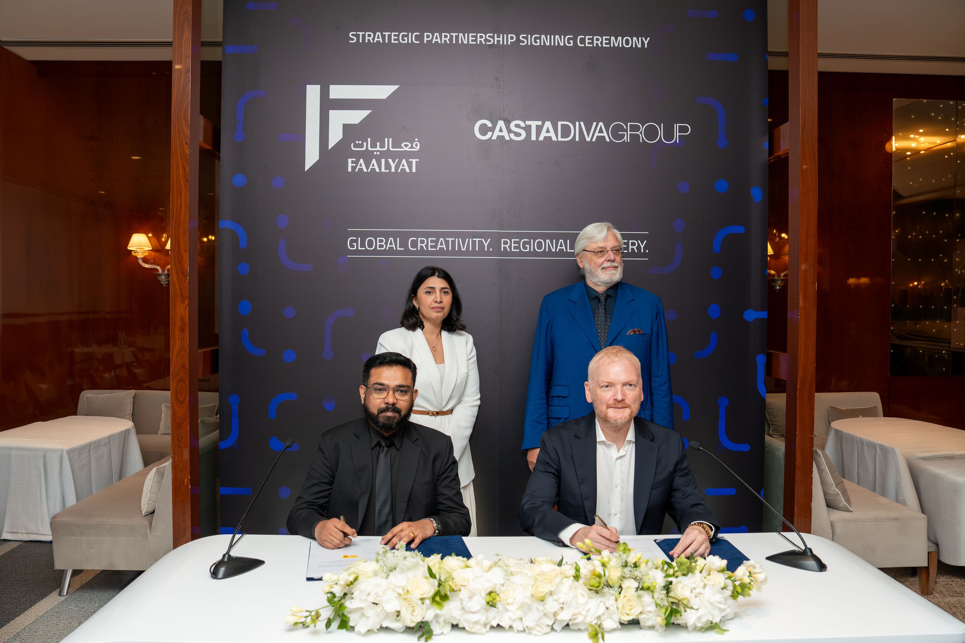 Faalyat and Milan-Listed Casta Diva Group Sign Historic MOU to Pioneer "Experience Architecture" Across the GCC